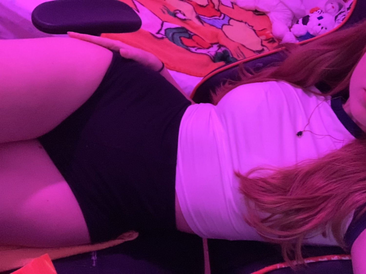 Redhead Spanish twitch thot slutty gamer girl - Porn