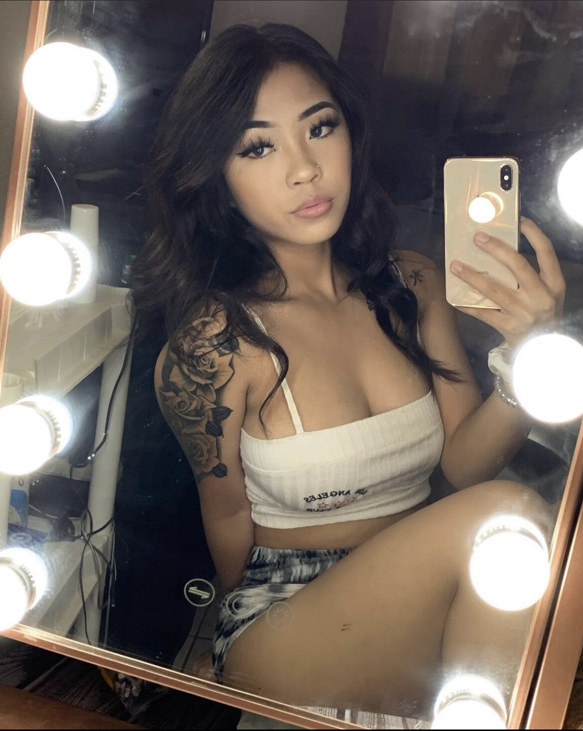 Nude Asian Model Porn - Asian tattooed instagram model goes nude - Porn - EroMe