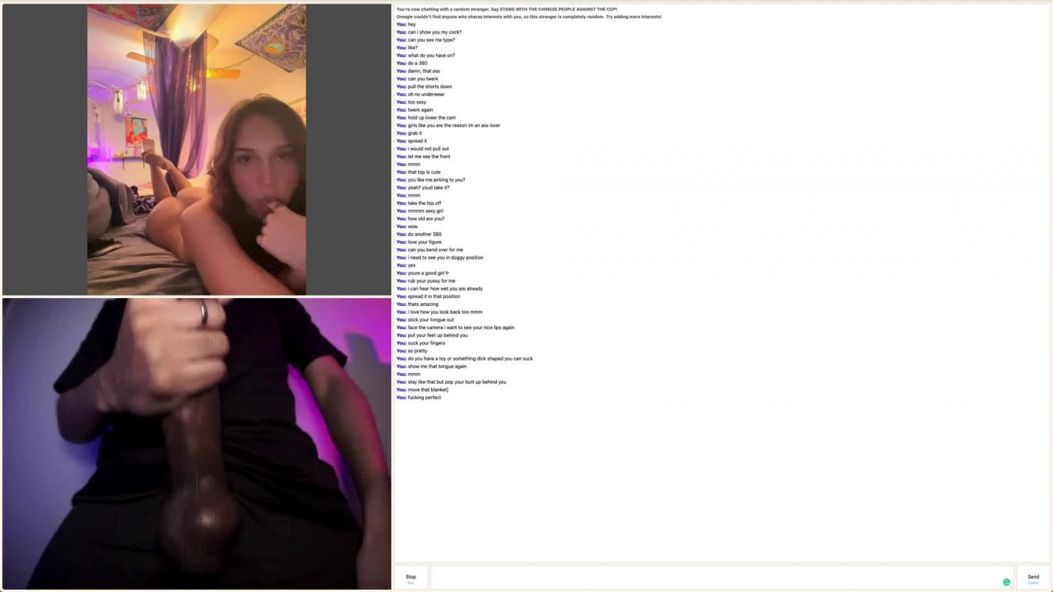 Omegle Cam Ass - AN INCREDIBLE ASS AND PUSSY PLAY ON OMEGLE - Porn - EroMe