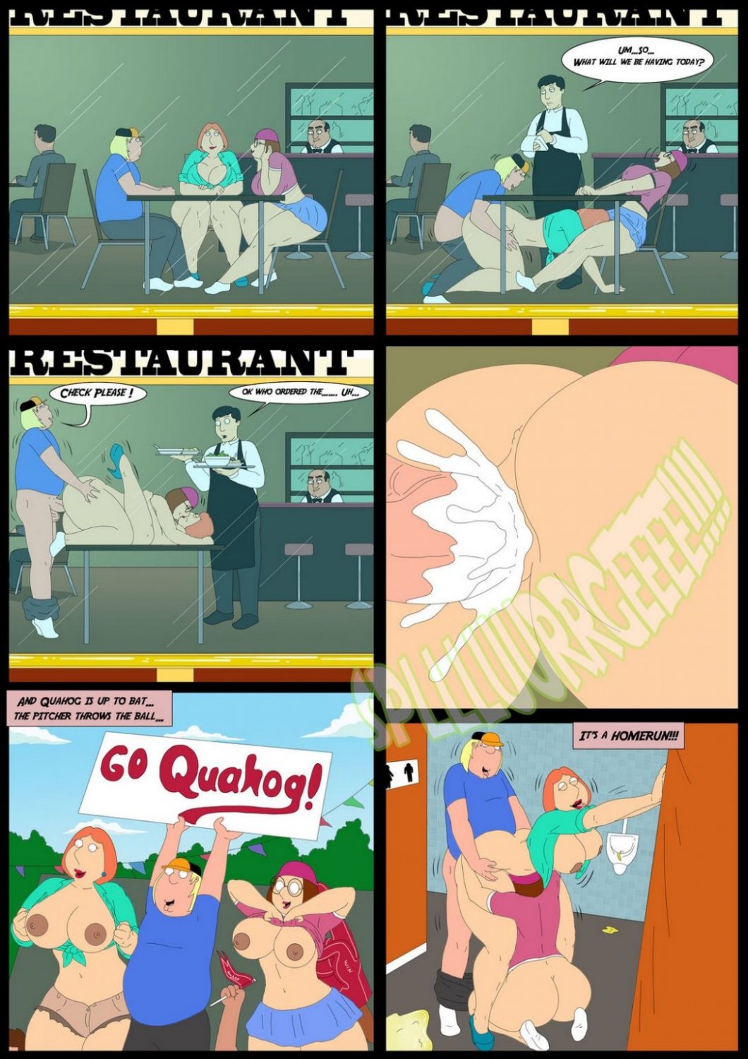 Family Guy- The Incest Episode comic porn - Порно - EroMe